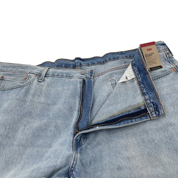 Men's Loose Levi's Jean Shorts Denim 469 Levi Strauss Size 50 Big & Tall NEW NWT - Picture 4 of 15